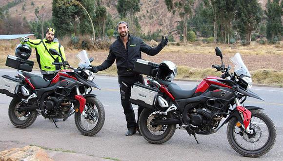 Mexicanos partieron de Cusco hacia México en moto