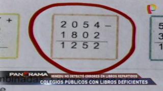 Hallan errores en libros entregados a colegios públicos