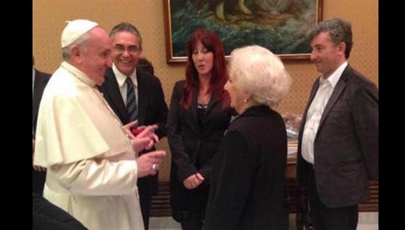 El Papa recibió a la presidenta de Abuelas de Plaza de Mayo