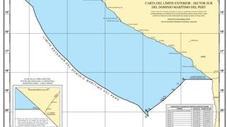 El Gobierno peruano presentó mapa del límite marítimo