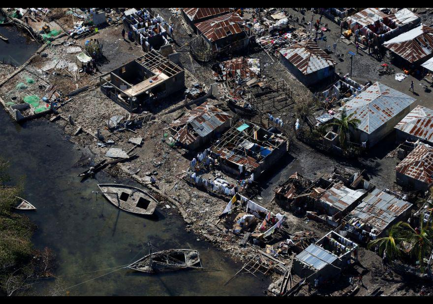 Huracán Matthew: La destrucción en Haití vista desde el aire - 1