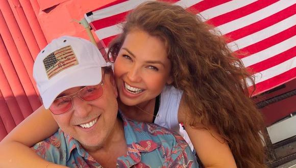 Thalía y Tommy Mottola habrían comprado una lujosa vivienda en Miami por US$ 8 millones. (Foto: @TommyMottola)