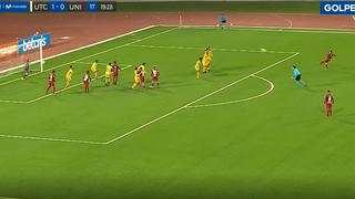 Universitario vs. UTC: el golazo de tiro libre de Iván Santillán para el 1-1 de los cremas en San Marcos | VIDEO