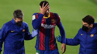 Barcelona confirmó lesión de Ronald Araujo, que se perdería la ida de la llave ante PSG