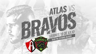 Atlas venció 1-0 a Juárez por la jornada 1 del Apertura de la Liga MX