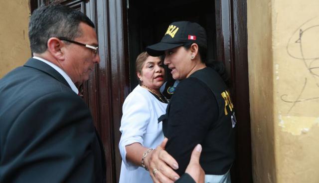 El juez Richard Concepción Carhuancho autorizó a la fiscalía para allanar dos inmuebles vinculados a Fuerza Popular en el centro de Lima y en Surco. (Foto: Juan Ponce / El Comercio)