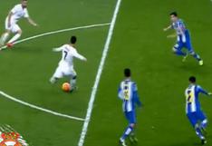 Real Madrid vs Espanyol: Cristiano Ronaldo se endiabló y marcó un golazo