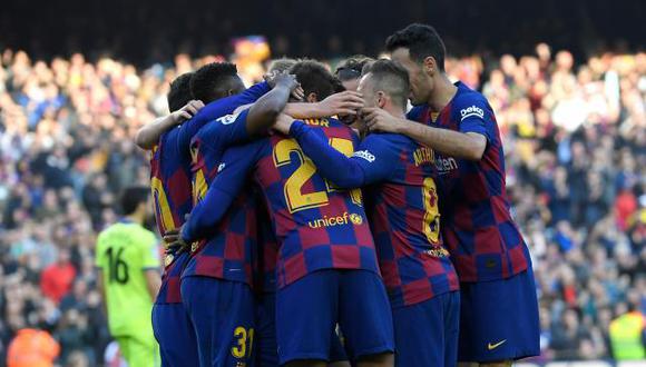 Barcelona es uno de los clubes que se han sumado a diferentes campañas de lucha con el COVID-19. (Foto: AFP)