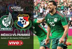 México (3-0) Panamá EN VIVO y GRATIS - sigue la en directo la semifinal por Liga de Naciones