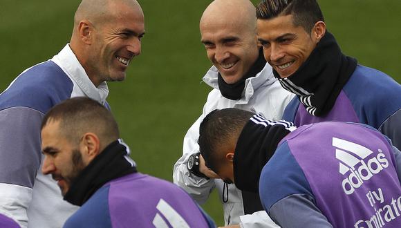 Real Madrid: Zinedine Zidane se refirió a la situación de Cristiano Ronaldo. (Foto: EFE)