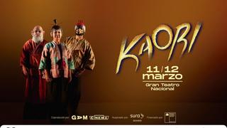 Gran Teatro Nacional presenta “Kaori”, la historia japonesa que apasiona al mundo