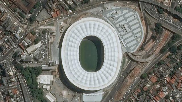 Copa América: las impresionantes imágenes de los estadios en Brasil donde se juega el mejor fútbol del mundo. FOTOS: Copyright: Pléiades, © Cnes, Distribution Airbus DS.