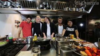 Blades y Sanz y su encuentro con tres cocineros peruanos