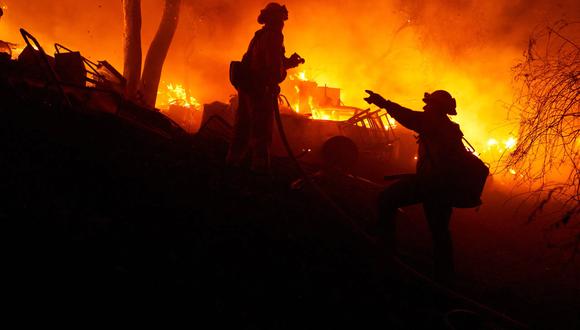 Imagen de archivo | Incendio en Chile deja al menos 20 personas damnificadas y 10 casas destruidas. Foto de EFE