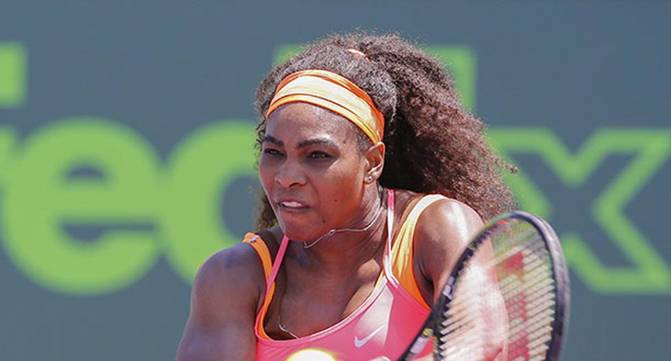 Serena Williams venció a Svetlana Kuznetsova y clasifica a cuartos de final de Miami Open. (Foto: EFE)