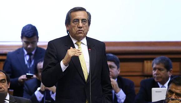 Jorge del Castillo no adelantó en su intervención si votará a favor de la vacancia a PPK. (Foto: El Comercio)