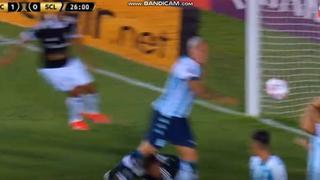 Sporting Cristal vs. Racing: Orban tocó el balón con la mano pero el árbitro no cobró penal [VIDEO]