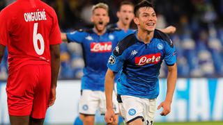 Napoli empató 1-1 ante Salzburgo en el San Paolo con tanto del ‘Chucky’ Lozano y por Champions League | VIDEO