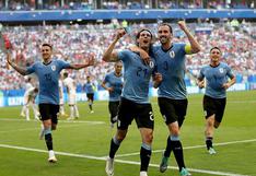 Revive los goles de la victoria de Uruguay ante Portugal 