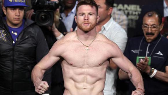 'Canelo' Álvarez   es uno de los boxeadores latinoamericanos más exitosos de todos los tiempos. (Foto: AFP)