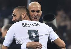 Zidane explicó la importancia de Karim Benzema en Real Madrid