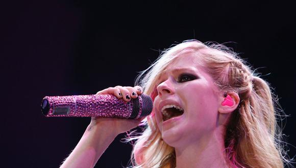 Avril Lavigne su "Best Damn Tour" en setiembre de 2008 en Sigapur. (Foto: Reuters)