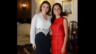 Primera dama de México elogia labor de Nadine Heredia
