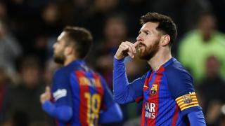 Lionel Messi: peculiar celebración tras golazo con el Barcelona