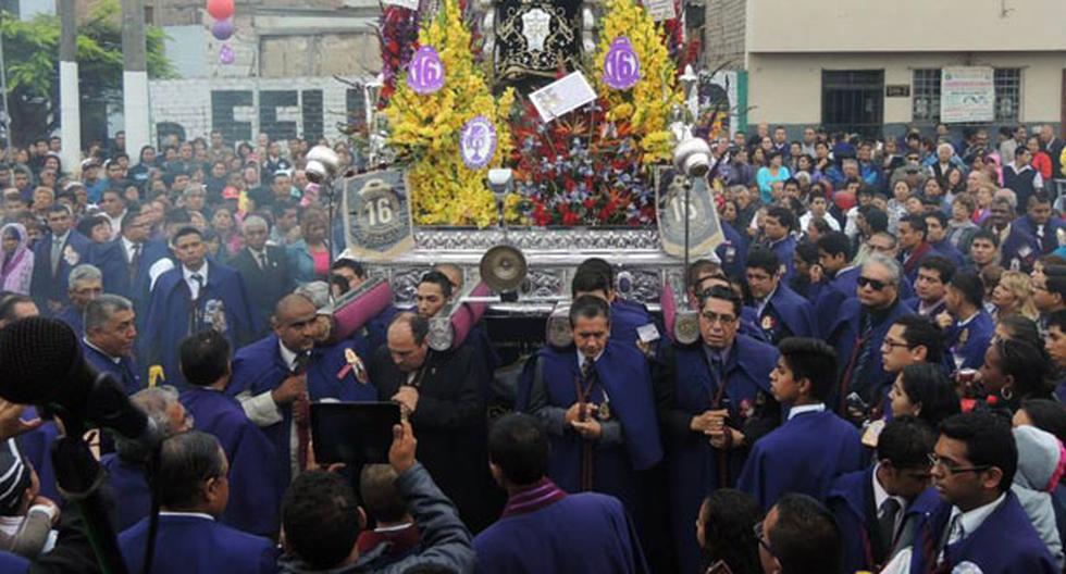 Multitudinaria y tradicional procesión del Señor del Mar se llevará a cabo este domingo 24 de mayo. (Foto: Hermandad)