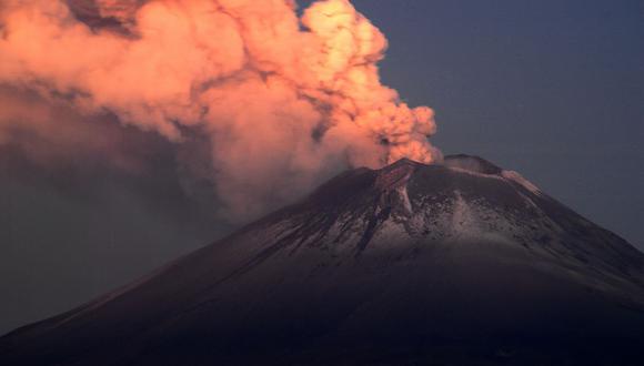 El volcán Popocatépetl, el segundo más alto de México, también es conocido como Don Goyo  (Foto: AFP)