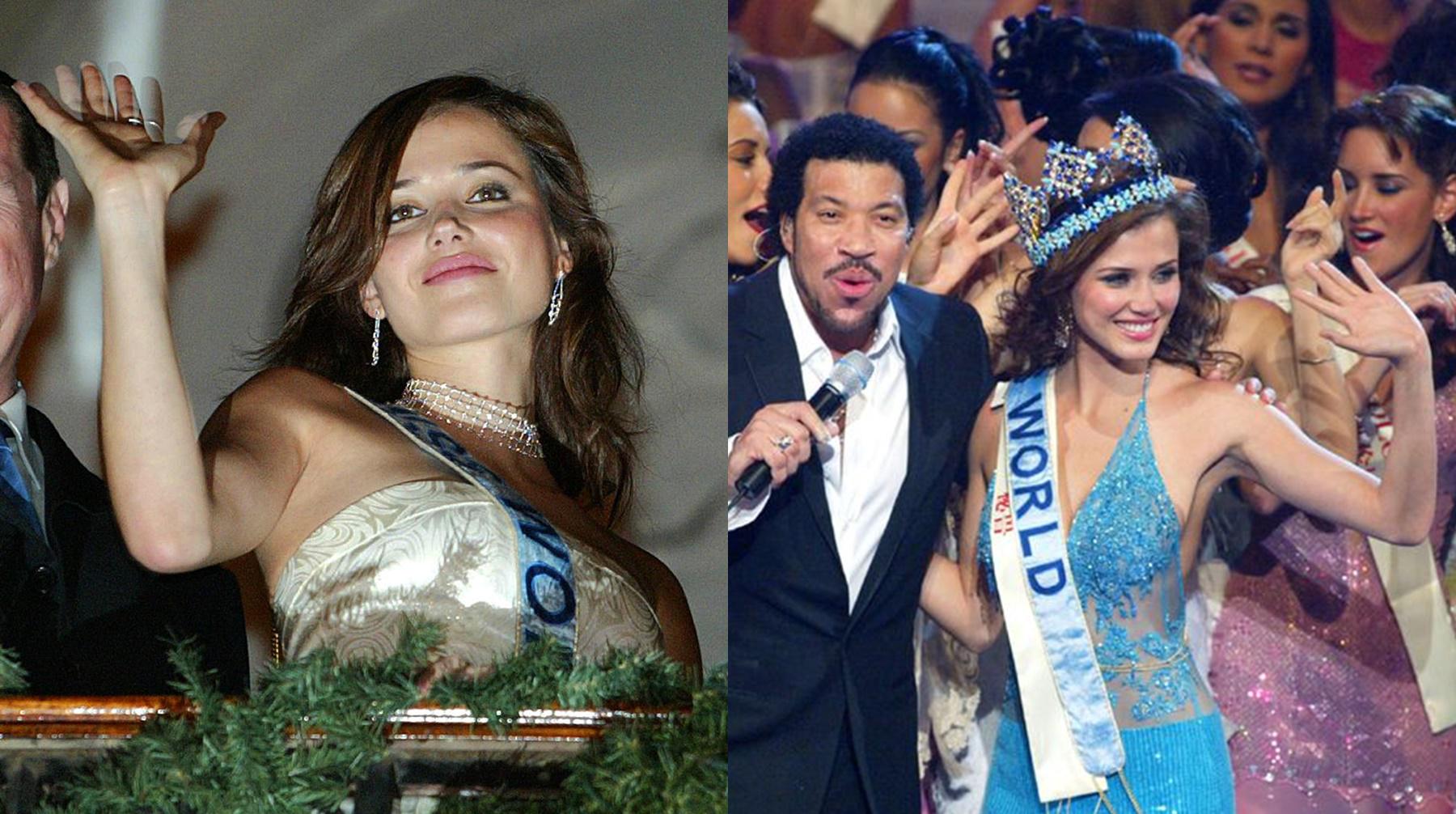 Maju Mantilla ganó el concurso Miss Mundo el 4 de diciembre del 2004. Fotos: Archivo de El Comercio/ AFP.