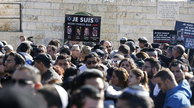 Jerusalén despide a las 4 víctimas judías del ataque en París - 4
