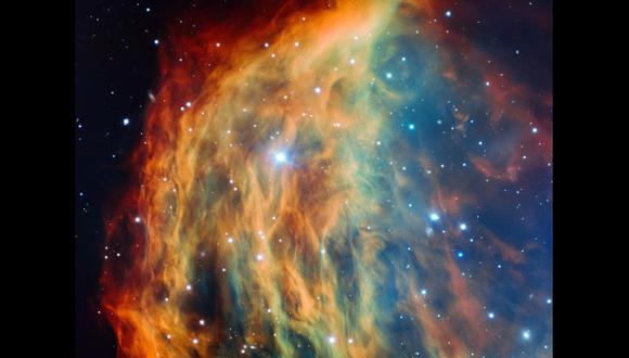 Captan la imagen más detallada de la colorida nebulosa Medusa