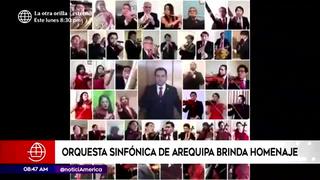 La Orquesta Sinfónica de Arequipa rindió homenaje al Perú