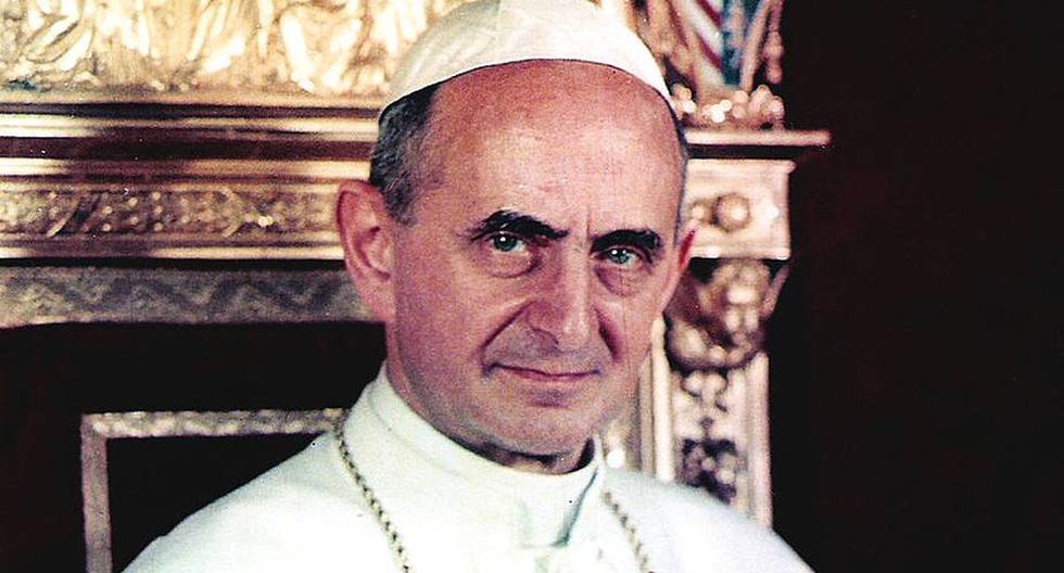 Pablo VI fue papa desde el 21 de junio de 1963 hasta su muerte, el 6 de agosto de 1978 (Foto: Wikimedia)