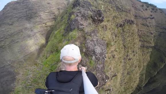 Esta vista "prohibida" de Hawái no es apta para cardíacos