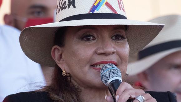 Xiomara Castro es la primera presidenta electa de Honduras. (Foto: EPA)