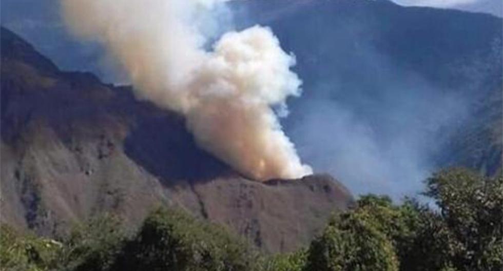 Perú. Bomberos controlan incendio en el santuario histórico de Machu Picchu después de 5 días. (Foto: El Comercio)