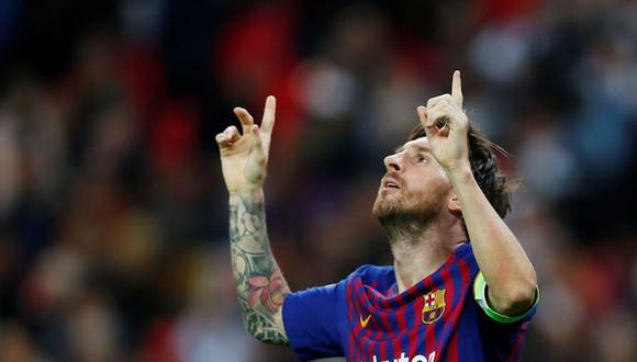 Lionel Messi anotó un doblete en el duelo entre Barcelona vs. Tottenham por la Champions League. 'La Pulga' se quedó a pocos goles de igualar a Cristiano Ronaldo en dicho torneo (Foto: AFP)