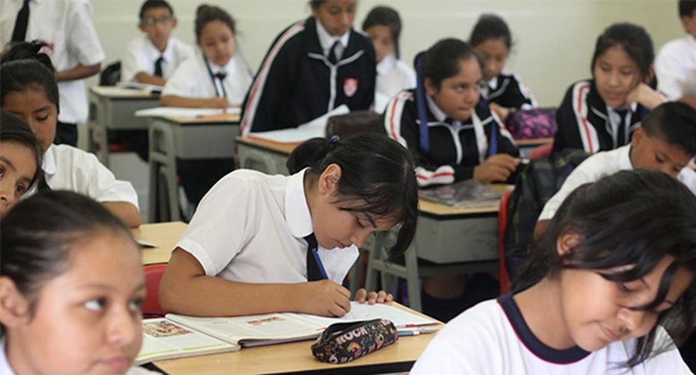 En total 400 colegios públicos de nivel secundario tendrán clases hasta las 15:30 horas desde el 2017. (Foto: Agencia Andina)