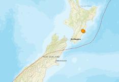 Dos terremotos de magnitud 5,4 y 5,2 sacuden Nueva Zelanda