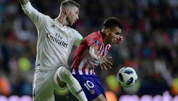 Real Madrid vs Atlético Madrid protagonizan el partido más importante del fin de semana. Este y otros partidos en vivo podrás ver en servicios streaming. (Foto: AFP)