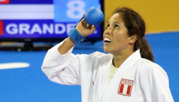 La karateca peruana Alexandra Grande logró el primer lugar en certamen que se disputa en Polonia. (Foto: Twitter)