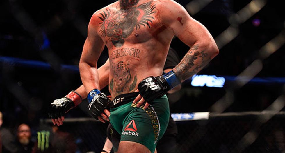 Conor McGregor venció a Nate Diaz por decisión dividida en UFC 202 | Foto: Getty