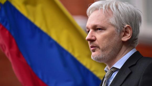 Reino Unido rechaza conceder estatus diplomático a Julian Assange. (AP).