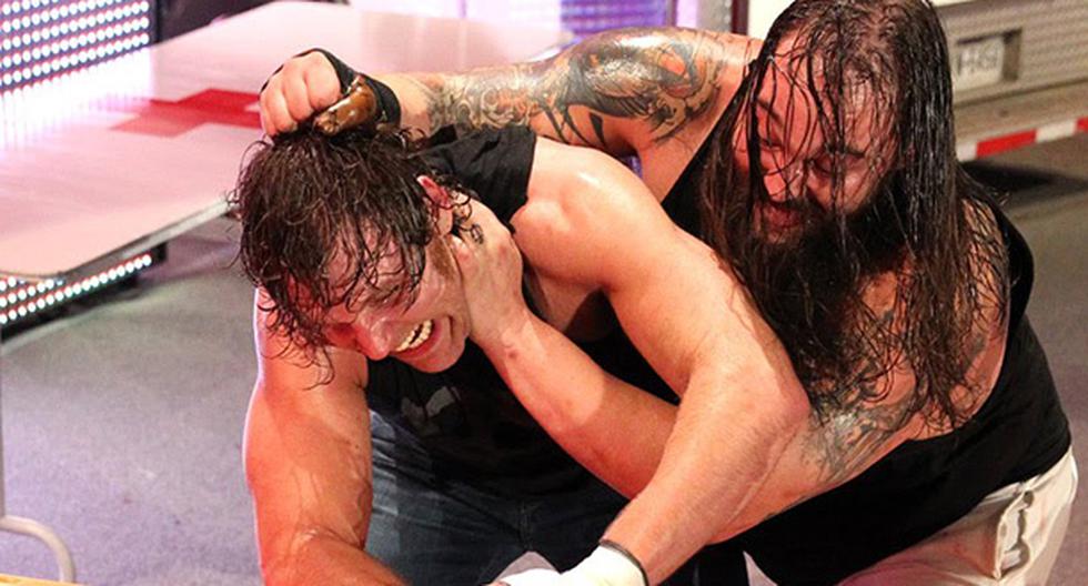 Dean Ambrose volvió a verse las caras con Bray Wyatt (Foto: Raw)