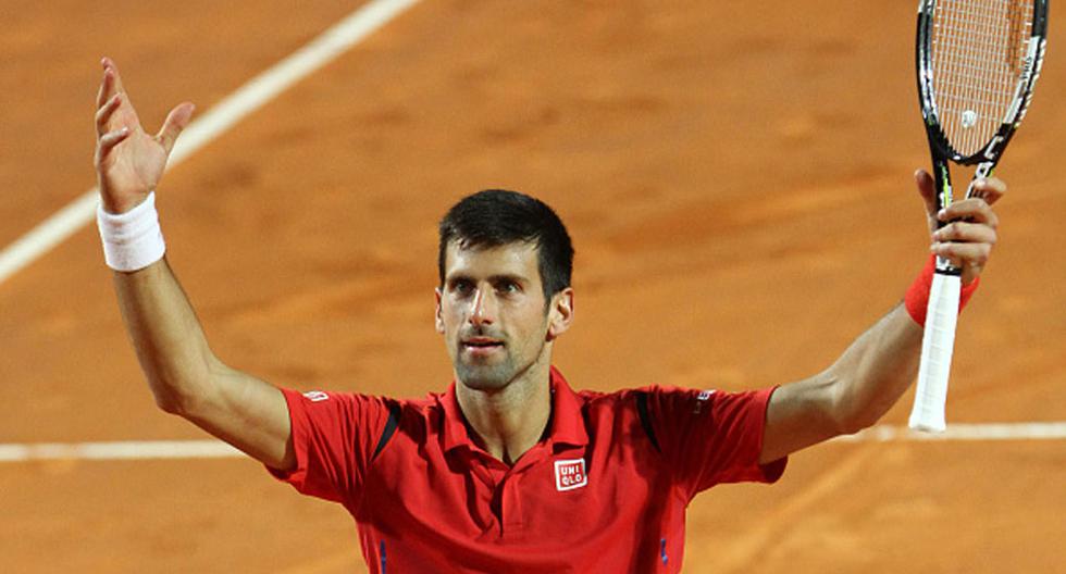 Novak Djokovic venció a Rafael Nadal y clasifica a la semifinal del Masters de Roma | Foto: Getty