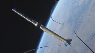 Mira el viaje de un cohete en el espacio grabado en una GoPro