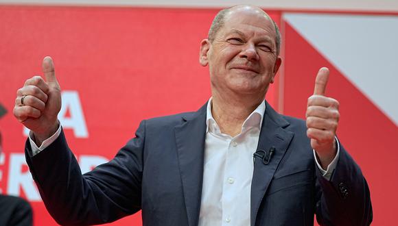 Olaf Scholz, líder del Partido Socialdemócrata alemán (SPD). AP