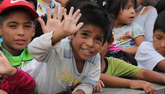 El Día del Niño Peruano busca concientizar sobre los derechos de los niños y adolescentes del país. | Foto: Andina / Referencial
